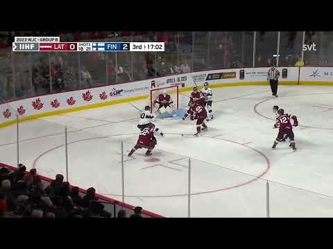 Joakim Kemell: Puck Control vs. Latvia