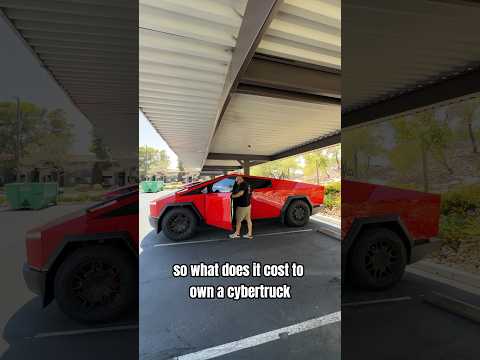 How much does it cost to own a Cybertruck? #tesla #cybertruck #luxurycar