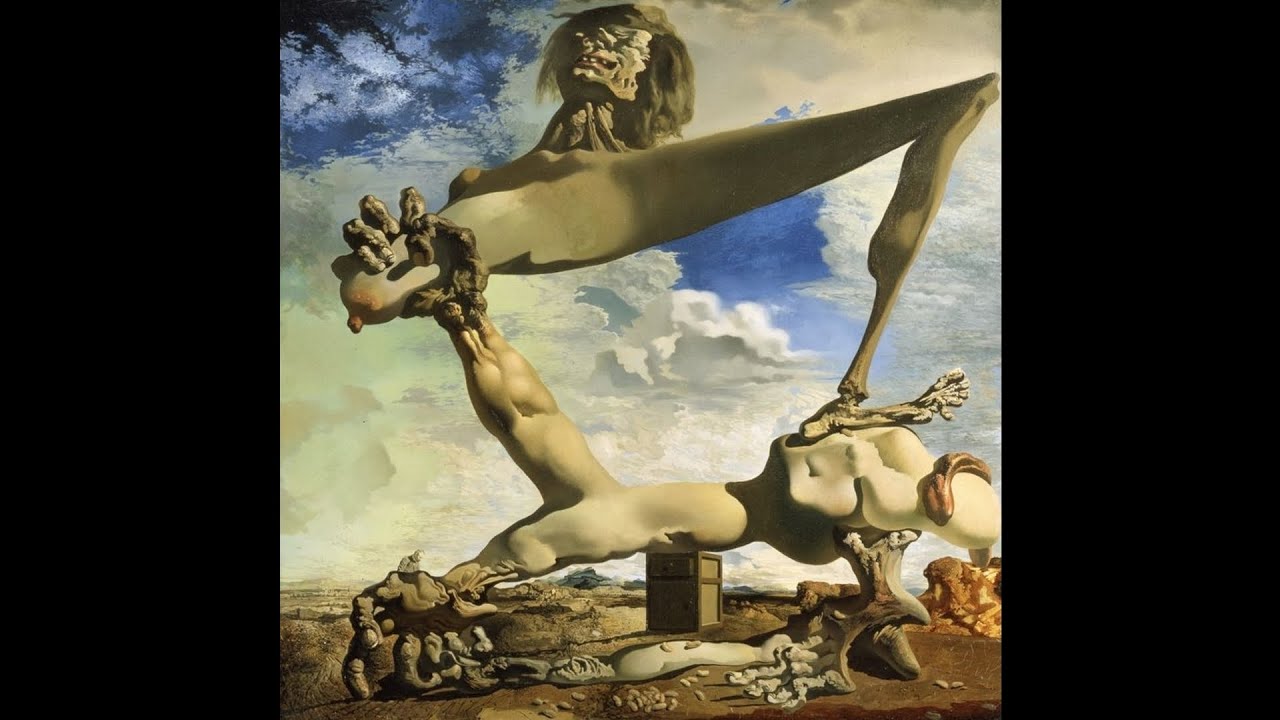 Construcción blanda con judías hervidas-Salvador Dalí