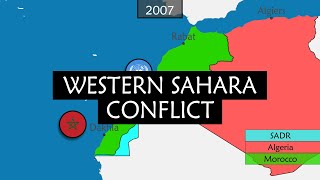 The Western Sahara Conflict - Evolution on a Map