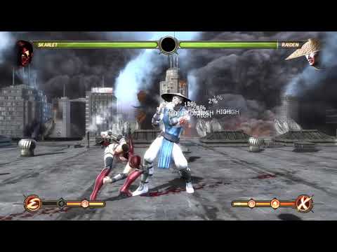 MK9 | Skarlets ridiculous chip damage and mixtape beat #NRS #Skarlet #MK9