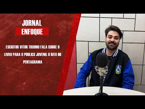 Escritor Vitor Truono fala sobre o livro para o público juvenil O Rito do Pentagrama