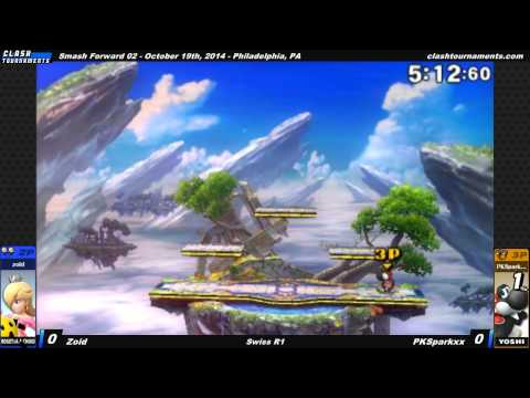 Smash Forward 02 - PKSparkxx vs Zoid - Smash 3DS