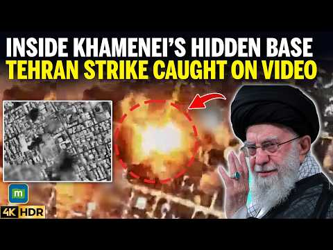US-Iran War:  Israel Releases Video Of Khamenei’s Bunker Hit In Tehran