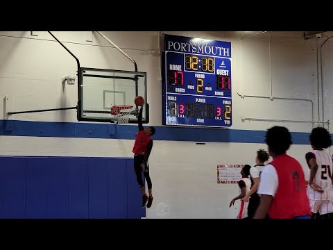 15U ROCKETS-28 VS 15U CAVALIER MANOR-29 PORTSMOUTH REC 🏀