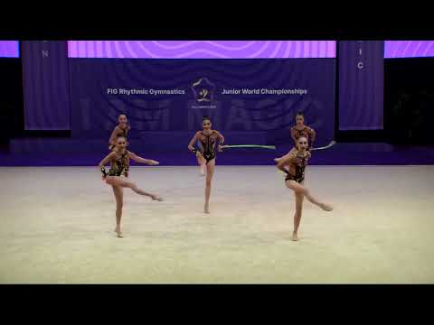 Ukraine (UKR) - 2023 Rhythmic Junior Worlds Qualifications 5RO Group
