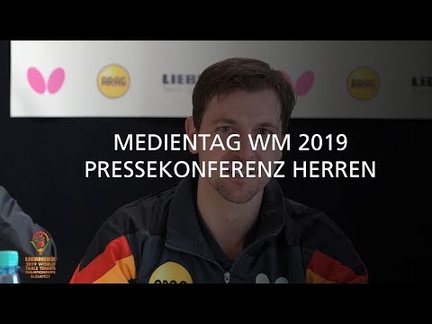 WM 2019 Medientag: Pressekonferenz Herren(volle Länge)