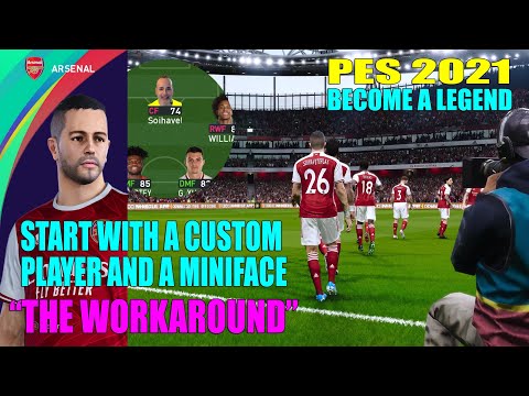 How to Start Become a Legend with a Custom Player and Miniface: The Workaround