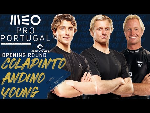 G. Colapinto, K. Andino, N. Young MEO Pro Portugal - Opening Round Heat Replay