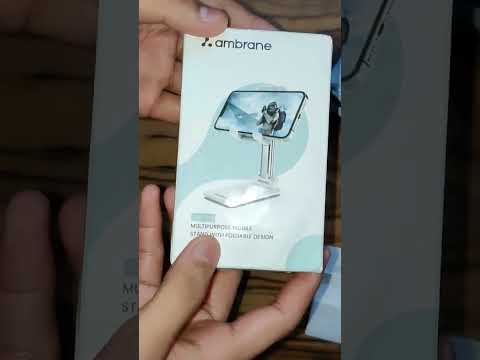 Foldable Mobile Stand For Smartphones.