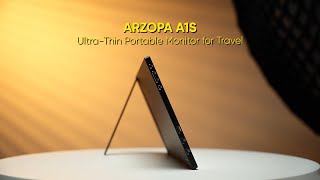 شاشة ARZOPA A1S محمولة 14 بوصة | 1080P FHD | IPS | USB-C وHDMI