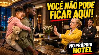 Pai Solteiro Foi Expulso do Hotel com Sua Filha — Minutos Depois, Todos Se Arrependeram