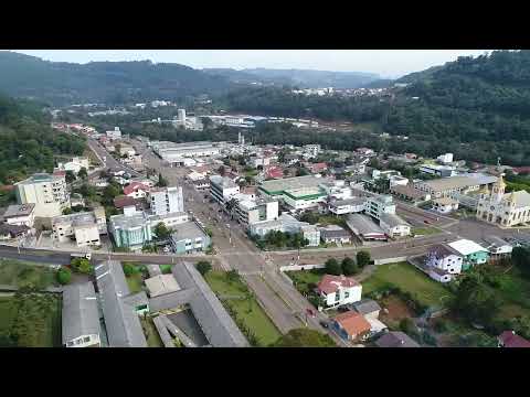 Cidade de Ipumirim SC Cidade onde nasci imagem de drone mostrando um pouco de IPUMIRIM SC