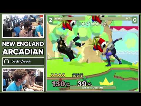 NE Melee Arcadian 8 - meep (Sheik) vs. Awesome Video Games (Marth) - Melee WQF
