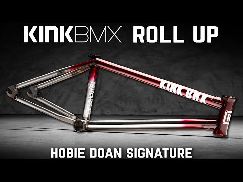 The New Kink BMX Hobie Doan Roll Up Frame Is TOUGH!!