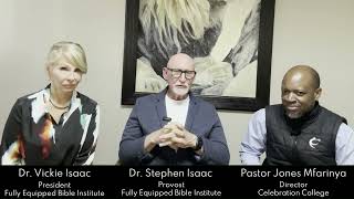 FULLY EQUIPPED BIBLE INSTITUTE & CELEBRATION COLLEGE PARTNERSHIP ANNOUNCEMENT