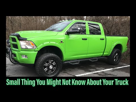 Ram...10 Things You Might Not Know Your Truck Does or Has!!