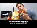 Quadratus Lumborum Test for Back Pain! Do It! -MoveU