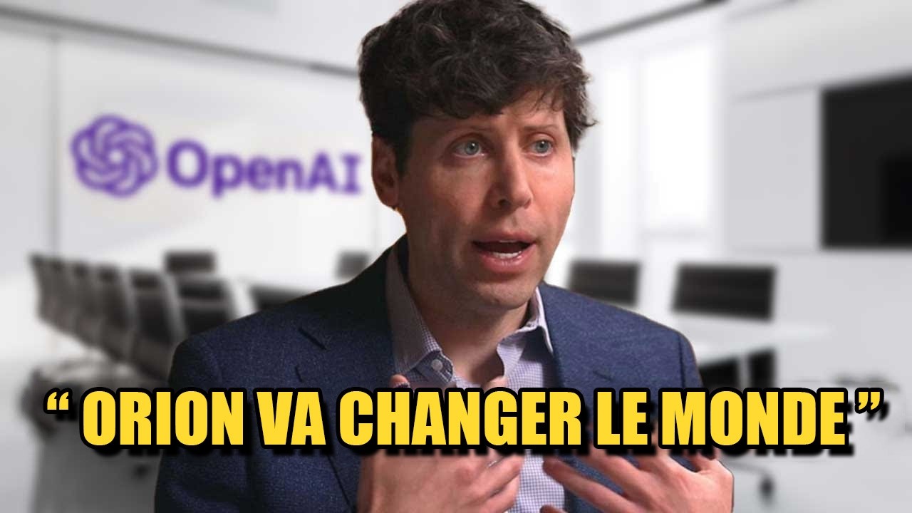 OpenAI dévoile ORION : "L'IA la plus dangereuse jamais créée..."