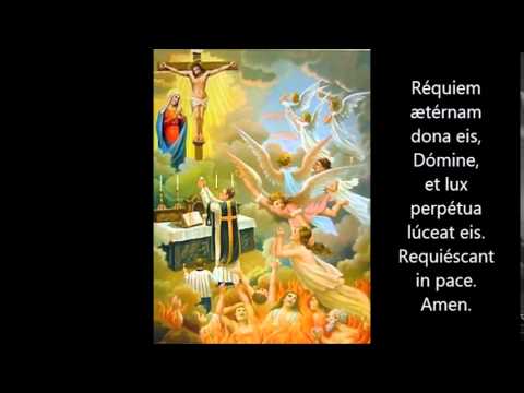 Requiem Æternam ~ Eternal Rest prayer in Latin