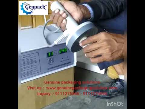 Glass Jar Induction Cap Sealing Machine and Wads