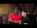 LENNOX LEWIS GIVES ADVICE TO RYAN GARCIA "SAVE YOUR MONEY! YOU LOOK LIKE A LITTLE KID"