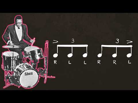 How Alan Dawson Transforms 6 Stroke Rolls into Creative Jazz Solos