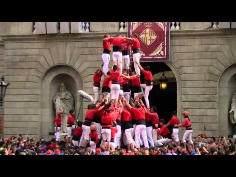 Castellers de Barcelona: 4d9f - Festa Major de Barcelona - La Mercè Colles Locals 24/09/2014.