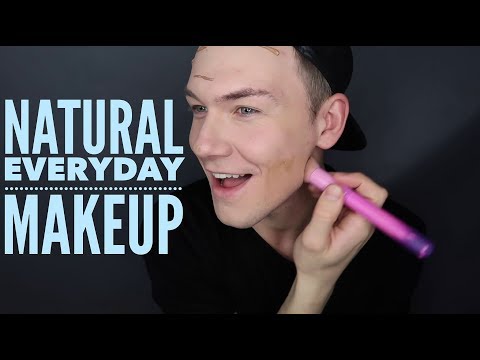 Men’s Natural Makeup Tutorial | So Easy! Everyday Basic | Boots No7 | Spectrum Brushes