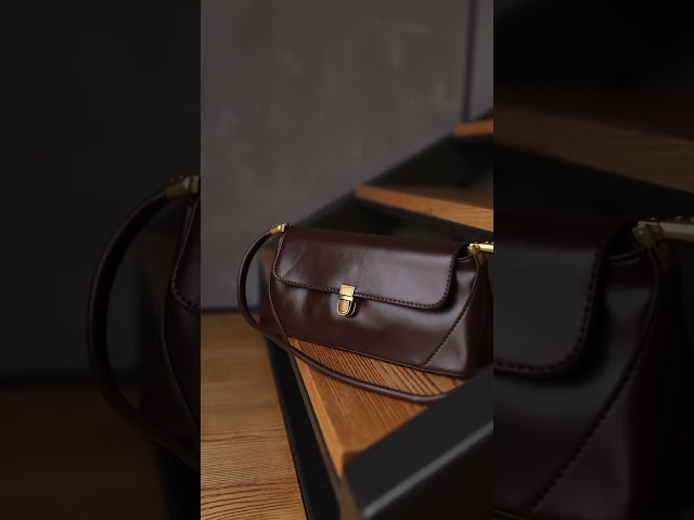 Чоботи жіночі шкіряні байка хутро 592641 Чорний Сумка жіноча 591273 Коричнева