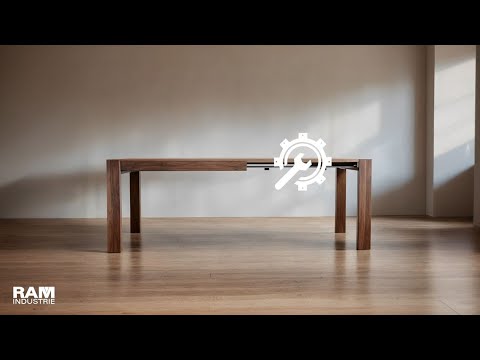 Schema di Montaggio – Telaio Estensibile T60 per Tavoli Allungabili | RAM Industrie
