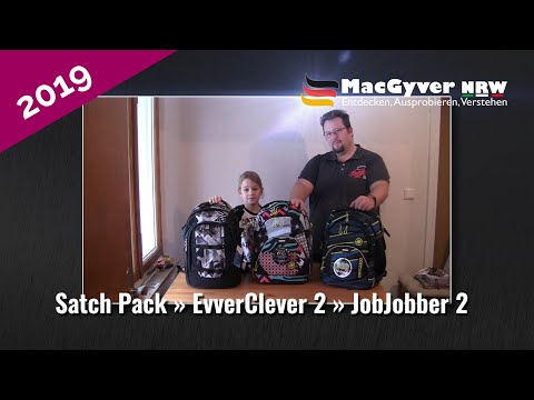 2019 Schulranzen Check: Satch Pack - EvverClevver 2 - JobJobber 2 im Vergleich