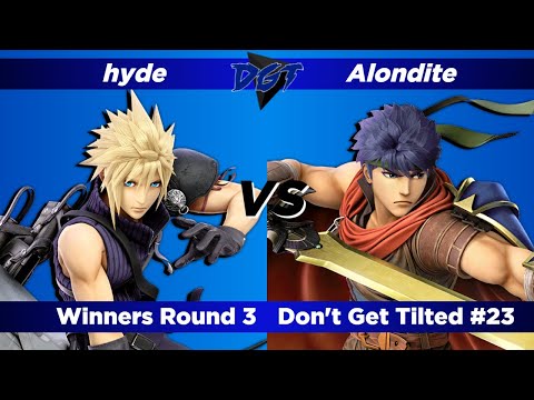 Don't Get Tilted #23 (Winners R3) - hyde (Cloud) vs. Alondite (Ike)