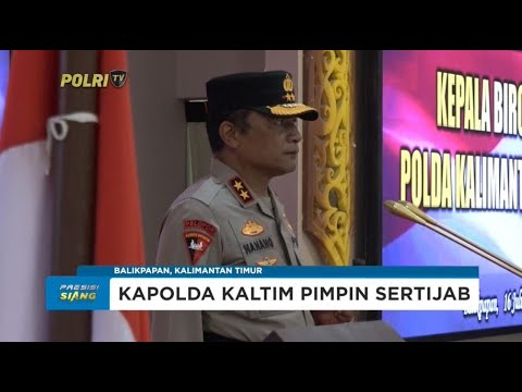 SERTIJAB KARO SDM POLDA KALTIM