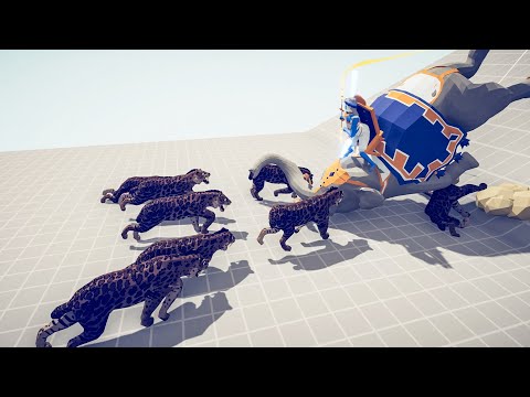 10X Smilodon vs Every Unit - Totally Accurate Battle Simulator TABS