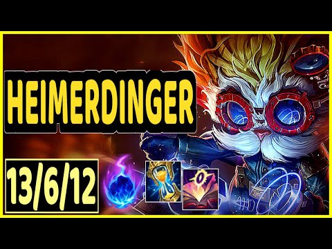 HEIMERDINGER VS VLADIMIR - 13/6/12 KDA MID GAMEPLAY