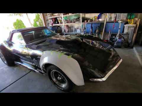 Beginning the Front Fender Flares, Wide Body Pt. 1 - 1969 Corvette C3