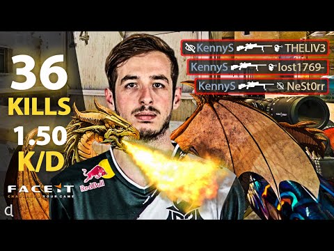 kennyS is back to G2!— kennyS Faceit POV | 36-25 @ de_dust2