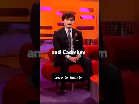 Daniel Radcliffe sings "The Elements" -the periodic Table #shorts #periodictable #danielradcliffe