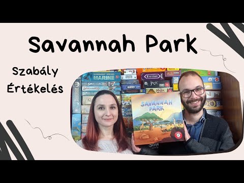 Állati rendrakás: Savannah Park társasjáték játékbemutató és szabályismertető - Társasozz Okosan!