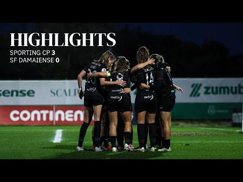 Resumo | Futebol Feminino: Sporting CP 3-0 SF Damaiense