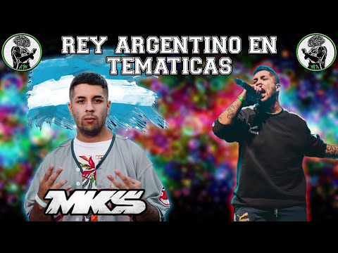 MKS: REY ARGENTINO EN TEMÁTICAS 👑