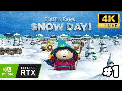 Snowday Southpark | Walkthrough Part 1 Gameplay FULL GAME (4K UHD 60FPS) - No Commentary