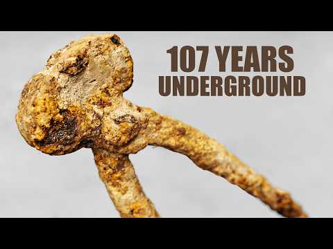 Extremely Rusty Tool Restoration – Forged Pincers Back to Life!