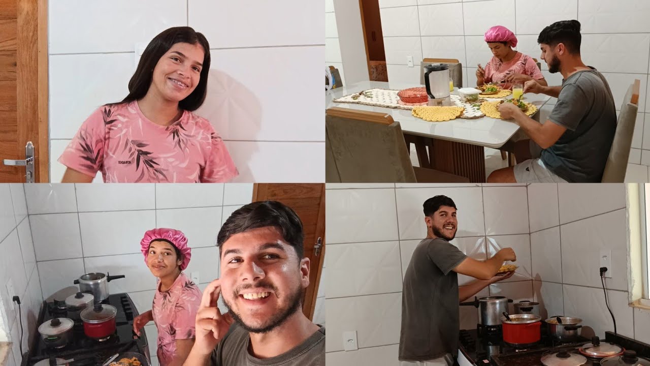 PATRÍCIA PREPAROU UM DELICIOSO ALMOÇO PRA GENTE !!!