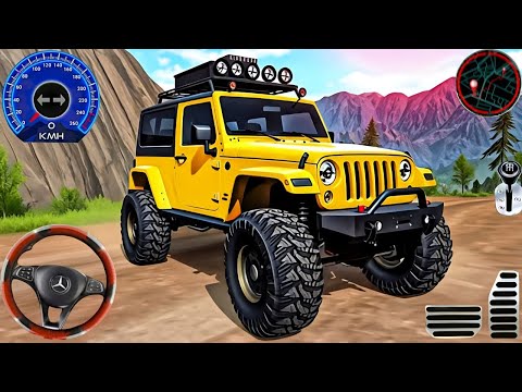 4x4 Offroad Jeep Driving Simulator 3D - Drive SUV 4x4 jeep Offroad Game - Android GamePlay