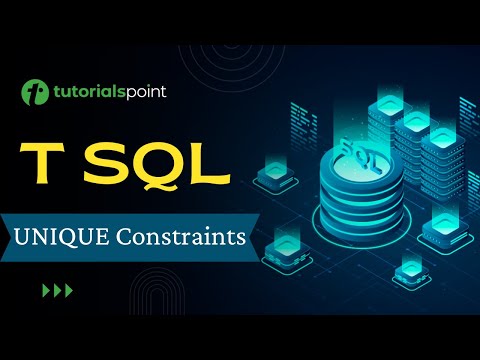 T SQL UNIQUE Constraints