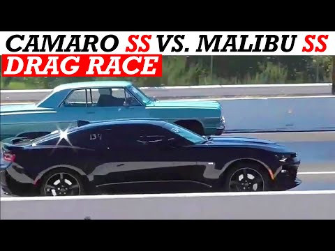 2018 Chevy Camaro SS vs. 1965 Chevy Chevelle Malibu SS