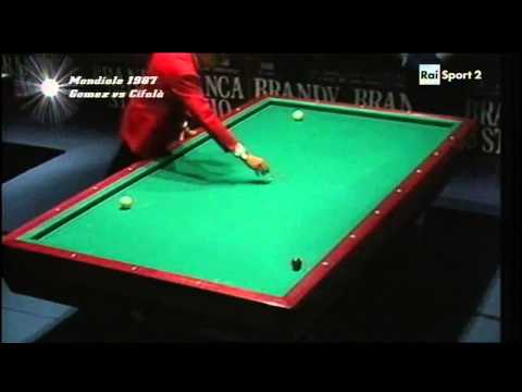 Campionato del mondo 5 birilli 1987, Cifalà vs Gomez   Perle di sport