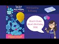 Blue S Clues Blue S Birthday 1998 VHS Opening Closing